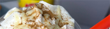 ChunkyChula's Flan Fever Iced Coffee with Chock full o' Nuts