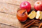 Spiked Cider with Apples from New York