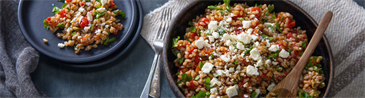 Farro and Tomato Salad with Hunt's Diced Tomatoes