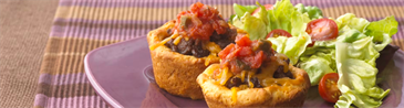 Taco Biscuit Cups