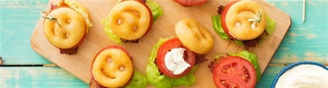 Mini BLT Sandwiches served with Smiles®!