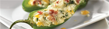 Kraft® Stuffed Jalapeños with Bacon and Cheese