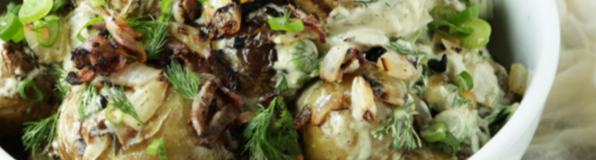 Grilled Potato Salad with Mustard Dressing - CTown Supermarkets