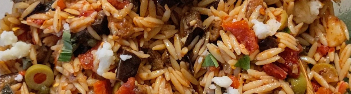 @homemadeinastoria Sicilian Orzo Pasta Salad - CTown Supermarkets