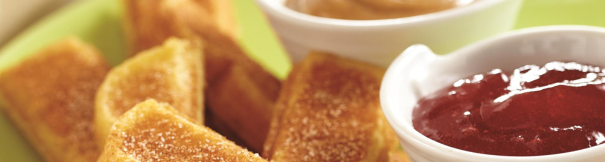 Cinnamon French Toast Sticks with PB&J - CTown Supermarkets