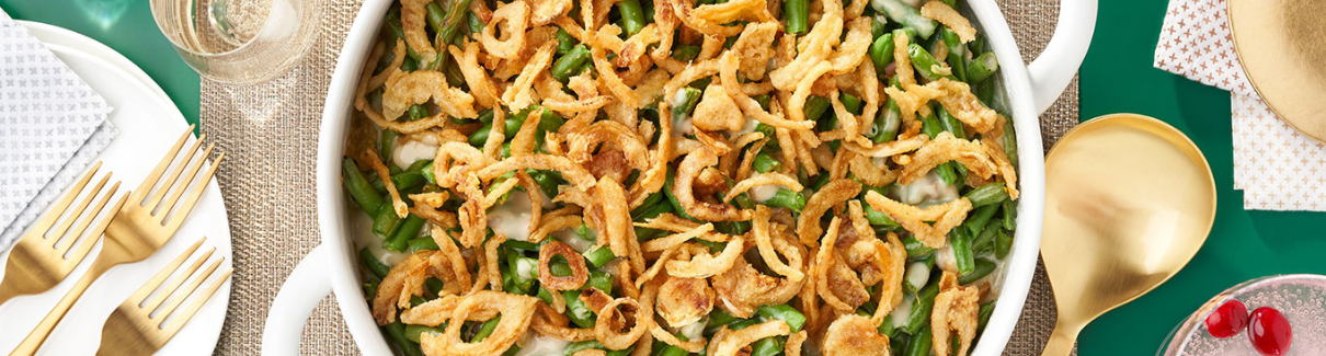 Green Bean Casserole using Campbell's Soup - CTown Supermarkets